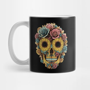 Sugar skull, dark, La catrina, calavera, skeletons lovers, cool skulls, bones Mug